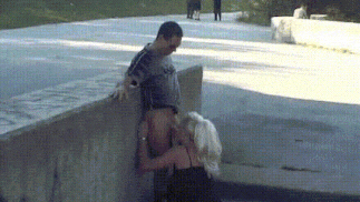 best of Girlfriend with outdoor almost caught public