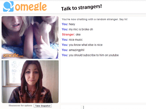 Pretty faced horny girl shows omegle