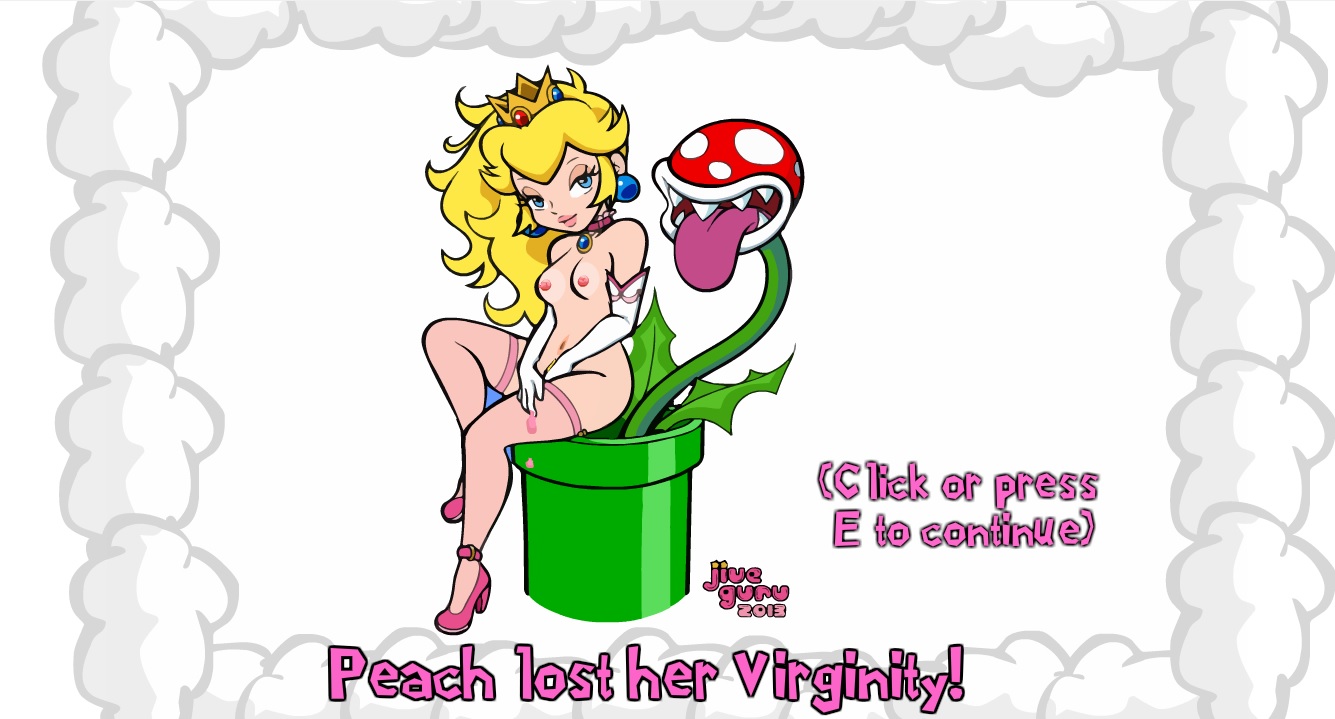 Futa princess peach gets blowed fish