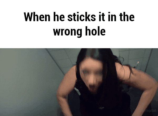 Dont inside wrong hole