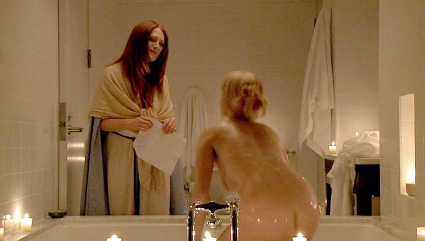 Carla Gugino has wild sex in Elektra Luxx movie.