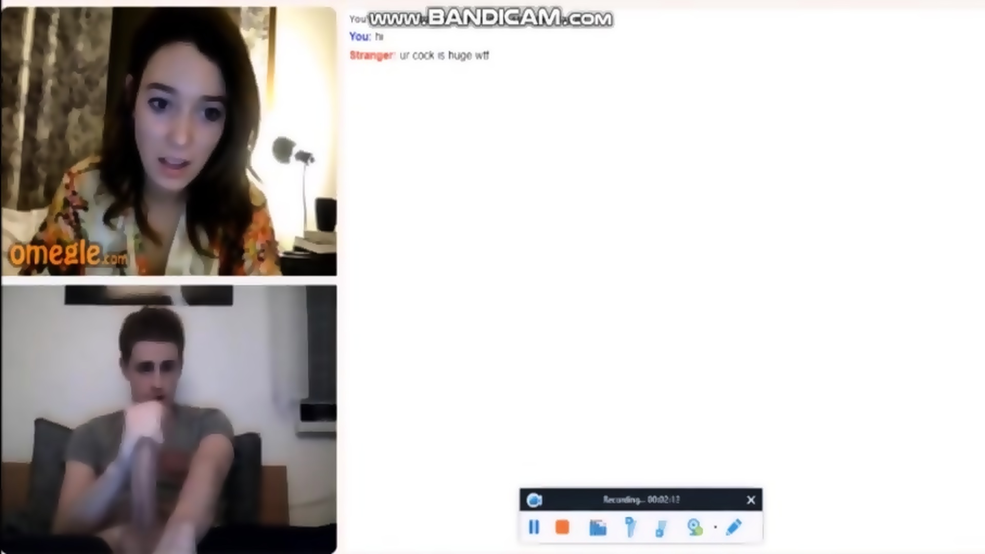 Snow C. reccomend girls crazy over seeing dick omegle