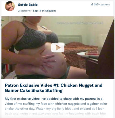 Updog recommend best of softiebabie chicken nuggets gainer cake shake stuffing