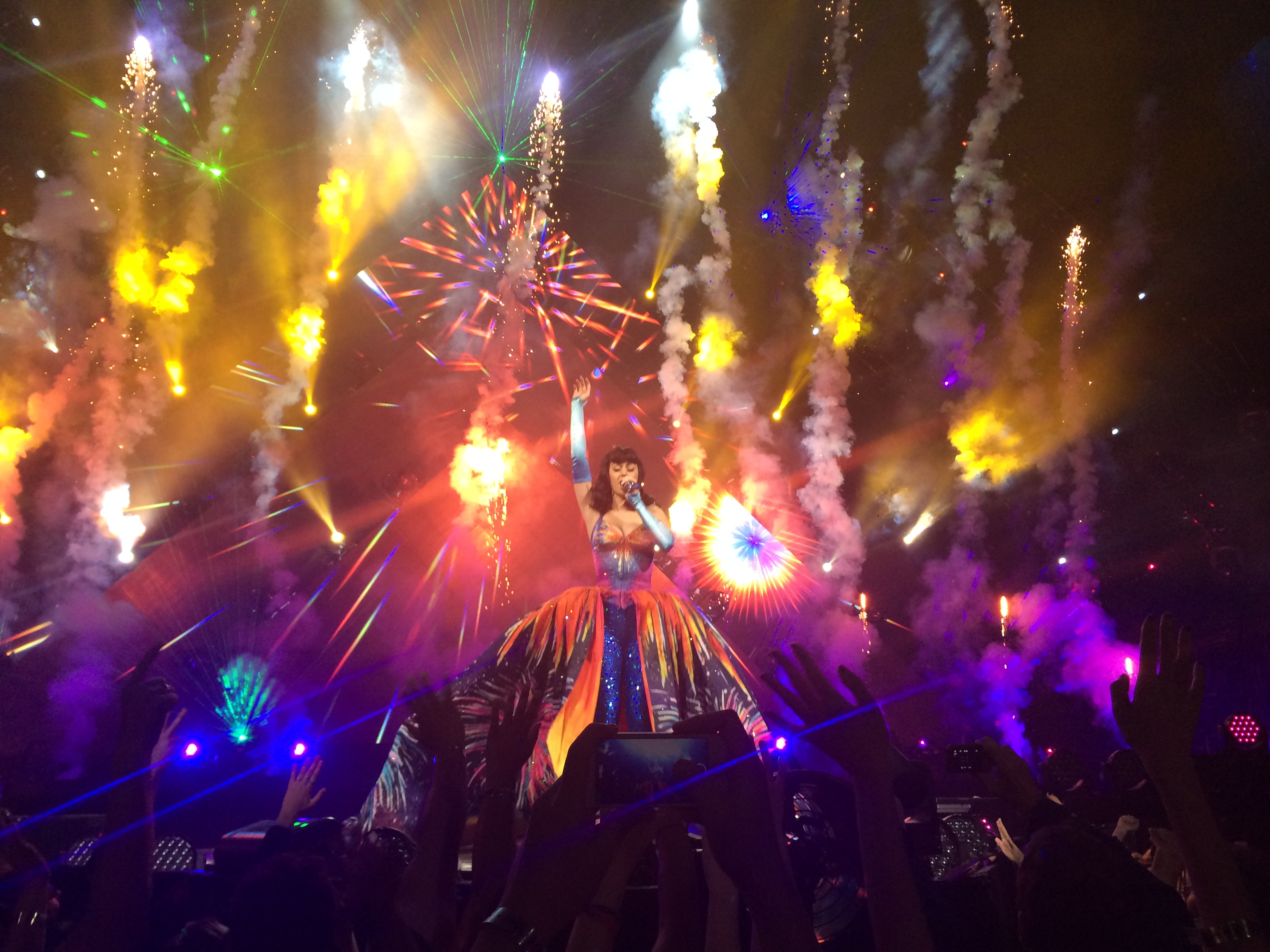 Katy perry firework prismatic world tour