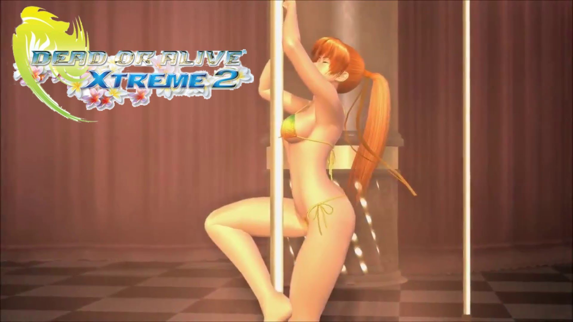 Dead alive kasumi pole dancing beach