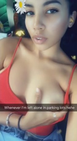 Smartie reccomend gorgeous snapchat model playing with