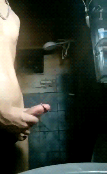 best of Cums bathroom latino dick