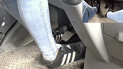 Champ reccomend driving pantyhose pedal pumping