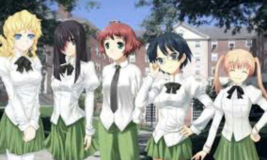 Katawa shoujo raining parade