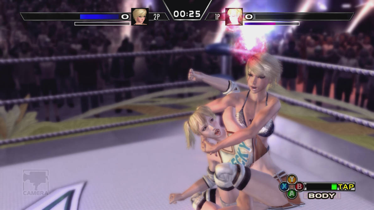 Rumble roses piledriver ryona