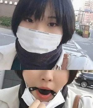 best of Face gagged scarf