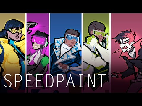 Speedpaint procreate fan art panty