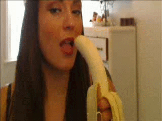 Deck reccomend teen masturbate suck banana